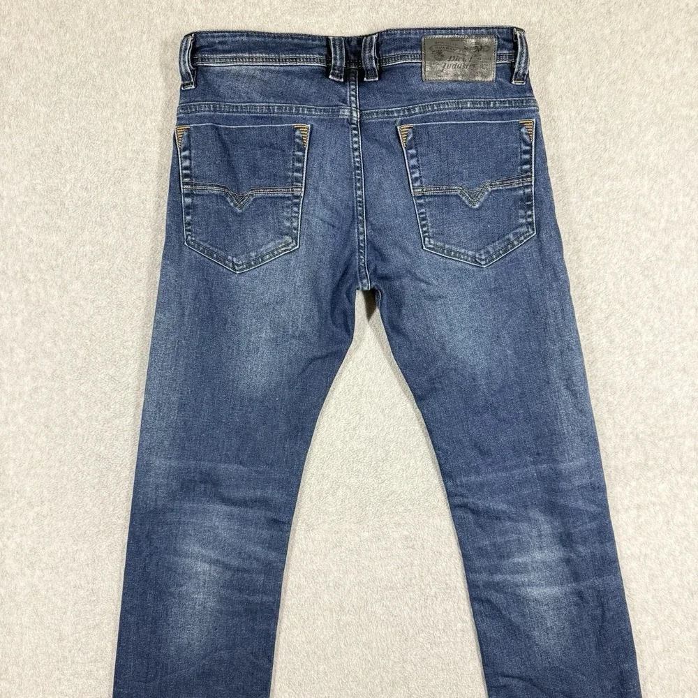 Diesel Safado-R Jeans Men 29x32 Blue Slim Straight Stretch‎ Medium Wash RC79I